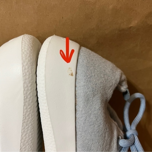 Allbirds | Women's Wool Runners Sneakers Limited Edition Frost Pale Blue Size 9 - Picture 10 of 12